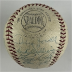 1956 Brooklyn Dodgers (NL Champs) Team Signed ONL (Giles) Baseball with Robinson, Koufax, Drysdale, etc. (27 Sigs)(JSA LOA)