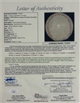 1956 Brooklyn Dodgers (NL Champs) Team Signed ONL (Giles) Baseball with Robinson, Koufax, Drysdale, etc. (27 Sigs)(JSA LOA)