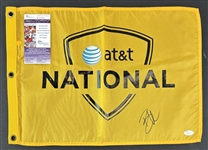Ryan Moore Signed AT&T National Pin Flag (JSA COA)