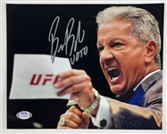 UFC: Bruce Buffer Lot of Two (2) 8" x 10" Photos (PSA/DNA)
