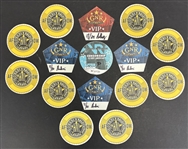 Guns N Roses Lot of Fifteen (15) Back Stage Passes 