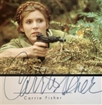 Star Wars: Carrie Fisher Signed Princess Leia Over-Sized 11 x 14 Official Pix Photograph (Third Party Guaranteed)
