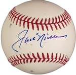 Jack Nicklaus Signed OML Baseball (JSA LOA)