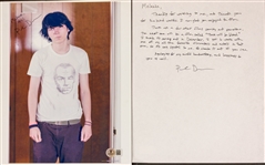 Paul Dano Signed Handwritten Letter & 8.5" x 11" Photo Lot (Beckett/BAS)