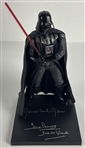 Dave Prowse & James Earl Jones Signed 1:10 Scale Star Wars Darth Vader Figurine (Prowse Holo)(Third Party Guaranteed)