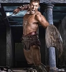 Liam McIntyre Signed & Production Used C. 2012 Spartacus Sword (Celebrity Authentics/Liam McIntyre & Third Party Guaranteed)