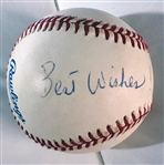 James Earl Jones Field of Dreams Signed Official A.L. Baseball (Beckett/BAS)  