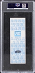 Derek Jeter Signed 1997 ALDS Game 2 Ticket :: Jeter Hits 2 Home Runs! - GEM MINT 10 Autograph (PSA/DNA Encapsulated)