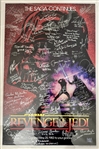 Star Wars Extensive Cast Signed Revenge of the Jedi Original Full Size 27 x 41 Movie Poster with 50 Sigs Incl. Ford, Hamill, Fisher, Prowse, etc. (Beckett/BAS LOA)