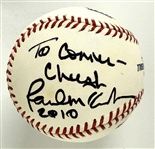 Paul McCartney RARE Signed & Inscribed OML Baseball (JSA LOA)