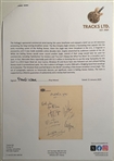 The Rolling Stones Vintage Band Signed Star Studios Letterhead Obtained During Their Rare Historic Kellogg's Rice Krispies Recording Session (1964)(Beckett/BAS & Tracks, Ltd., LOAs) 