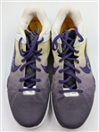 Kobe Bryant Game-Used, Photo-Matched, Signed & Inscribed Nike Kobe VII Sneakers :: Worn 12-2-2012 vs. Orlando for 34-Point Performance! (Sports Investors & Beckett/BAS LOAs)