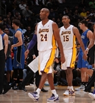 Kobe Bryant Game-Used, Photo-Matched, Signed & Inscribed Nike Kobe VII Sneakers :: Worn 12-2-2012 vs. Orlando for 34-Point Performance! (Sports Investors & Beckett/BAS LOAs)
