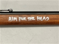 Shaun of the Dead: Simon Pegg & Nick Frost Dual Signed & Inscribed Prop Winchester Shotgun (Official Pix)