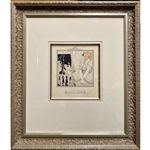 Alberto Vargas Signed Original 1918 Artwork "Un Message du Front" (Third Party Guaranteed)