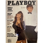 Donald Trump Signed March 1990 Playboy Magazine Cover (JSA)