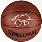 Kobe Bryant Superbly Signed NBA I/O Basketball w/ Rare Full-Name Silver Felt Tip Autograph! (Third Party Guaranteed)