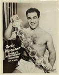 Rocky Marciano Vintage Champion-Era c.1953 Signed 8" x 10" Black & White Photograph (Third Party Guaranteed)