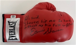 Earnie Shavers Signed & Inscribed Everlast Boxing Glove (Shavers)
