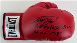 Larry Holmes Signed & Inscribed Everlast Boxing Glove (Beckett/BAS)