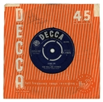 The Rolling Stones — Mick Jagger Autographed ‘Come On’ Debut Single, 1963 (Tracks LTD)