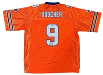 Waterboy: Adam Sandler Signed #9 Bobby Boucher Jersey (Beckett/BAS)