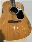 Joni Mitchell Signed Acoustic Guitar w/ On-The-Body Autograph! (JSA LOA)(Ulrich Collection)