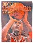 Michael Jordan Near-Mint Signed Beckett Magazine #1 - A Hobby Staple! (Upper Deck/UDA)