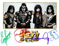KISS "End of the Road World Tour" VIP ONLY Signed 8x10 Photo! (Third Party Guaranteed)