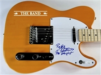 Robbie Robertson of THE BAND Signed Fender Squire Guitar (Beckett/BAS & JSA)