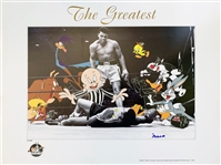 Muhammad Ali Signed Warner Bros. Lithograph – "The Greatest" Limited Edition #39 of 50 PP