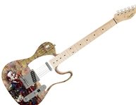 U2: Bono Signed Custom Graphics Guitar (ACOA Authentication)