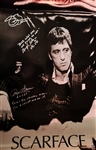 Al Pacino & Scarface Cast Signed 24" x 36" Poster (PSA/DNA)