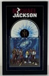 Jackson 5 Fully Group Signed Victory Album Cover in Framed Display (6 Sigs)(PSA/DNA Sticker)
