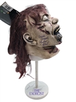 Linda Blair Signed "The Exorcist" Mask & Custom Display Stand (ACOA Witness)	