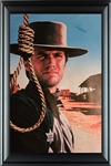 Clint Eastwood Signed & Framed 24" x 36" "Hang Em High" Canvas (ACOA)