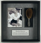 Marilyn Monroes Owned & Used Hairbrush in Framed Display (Normas Jeans LOA)