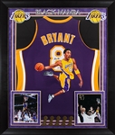Kobe Bryant Signed Lakers Jersey with Incredible One-of-a-Kind Hand Painted Artwork (PSA/DNA)