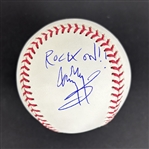 Led Zeppelin: Jimmy Page Single Signed OML Baseball (PSA/DNA)