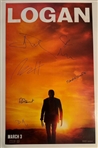 Logan Cast Signed 27" x 40" Full Size Poster with Jackman, Stewart, etc. (Beckett/BAS LOA)