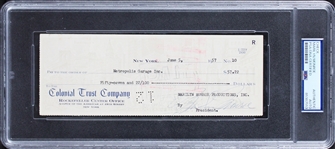 Marilyn Monroe Signed 1957 MM Productions Bank Check (PSA/DNA Encapsulated)
