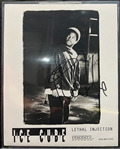 Ice Cube Signed 8" x 10" Lethal Injection Promotional Photo (Beckett/BAS LOA)