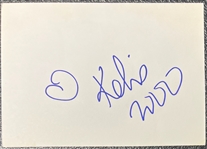 Kelis Signed 3" x 5" Index Card (Beckett/BAS LOA)