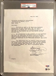 Al Pacino & Martin Bregman Vintage Signed Serpico Contract & Photograph Lot (PSA/DNA LOA & Encap)(Beckett/BAS)