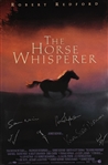 The Horse Whisperer Rare Signed 27" x 40" Full Size Movie Poster with Redford, Johansson, Neill, etc. (Beckett/BAS LOA)