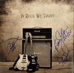 AC/DC Group Signed "Rock or Bust" Record Album (4 Sigs)(Beckett/BAS LOA)