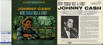 Johnny Cash and Carl Perkins Signed Now, There Was a Song (2 Sigs)(ACOA)
