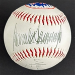 Donald Trump Signed Baseball (JSA LOA)